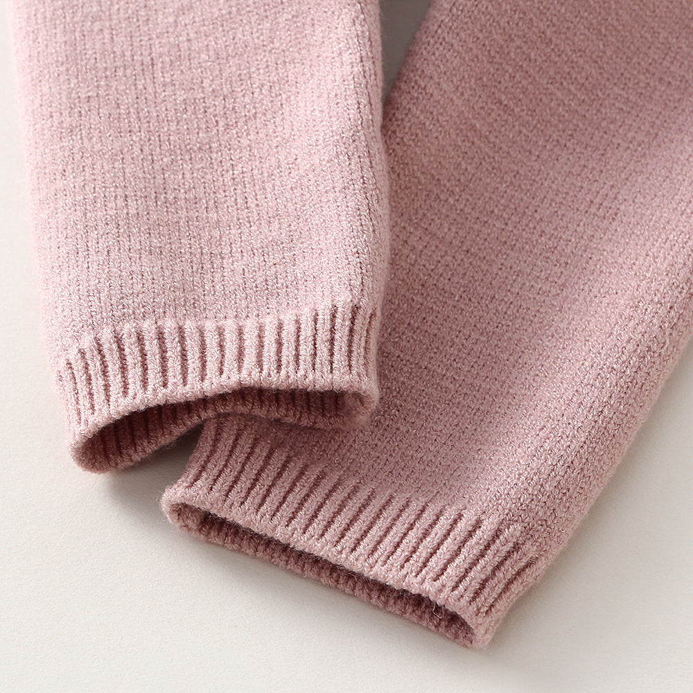 Children's Knitted Sweater And Pants Set