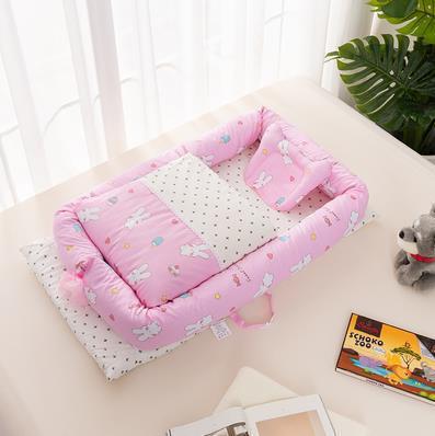 Anti-Pressure Newborn Foldable Portable Crib