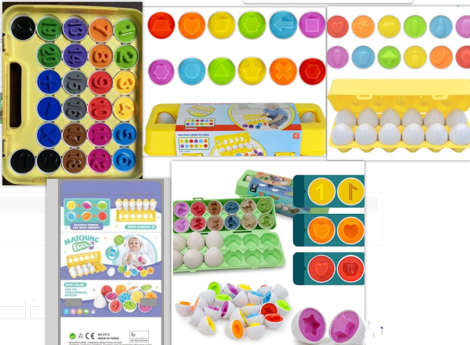 Baby Educational Egg Toy