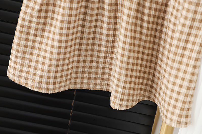 Baby Girl Round-Neck Long-Sleeved Dress