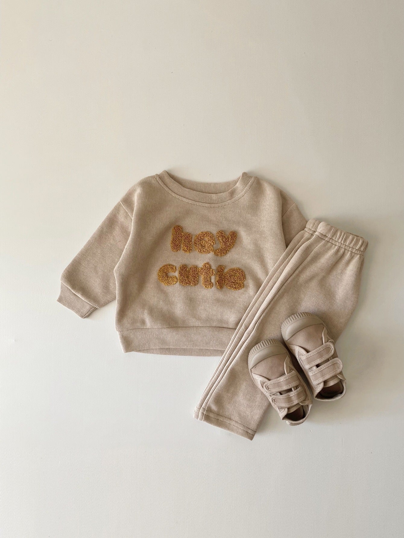 Spring And Autumn Newborn Two-Piece Suit