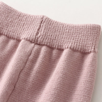 Children's Knitted Sweater And Pants Set