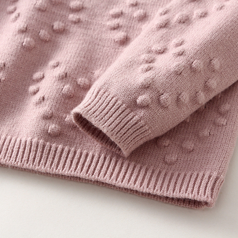 Children's Knitted Sweater And Pants Set